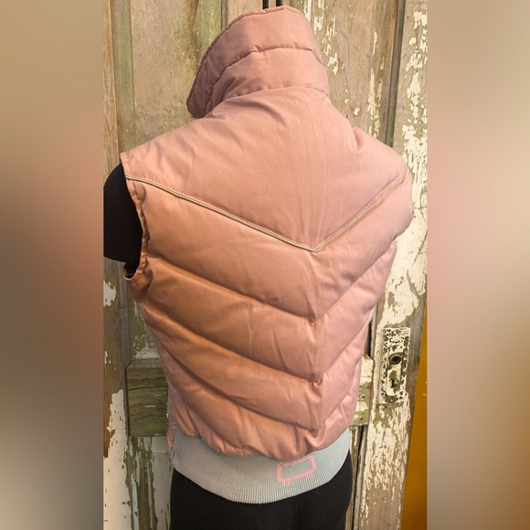 WOOLRICH Powder Pink Puffy Vest - Picture 5 of 11